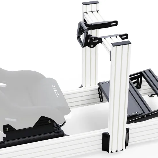 RSeat A1 Pro GT - бяло шаси