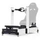 RSeat A1 Pro GT - бяло шаси