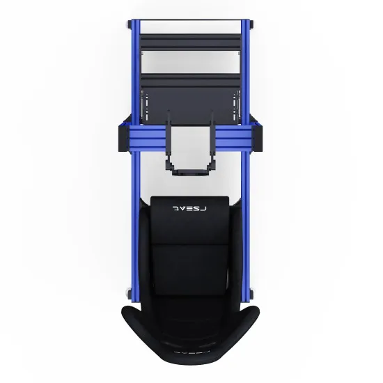 RSeat A1 Pro GT син кокпит