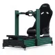 RSeat A1 Pro GT зелен кокпит