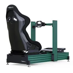 RSeat A1 Pro GT зелен кокпит