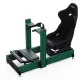 RSeat A1 Pro GT зелен кокпит