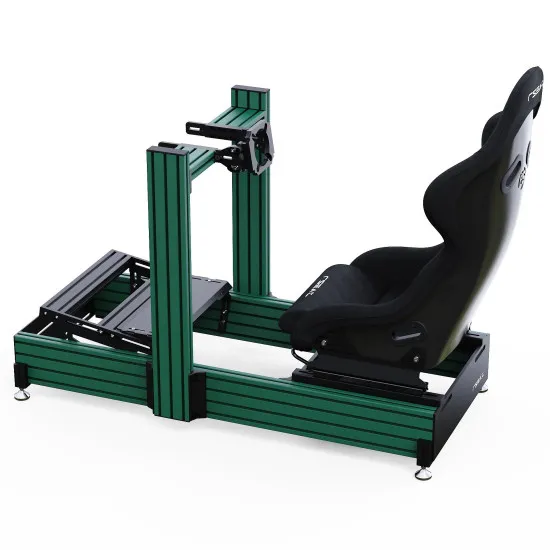 RSeat A1 Pro GT зелен кокпит