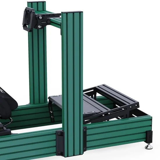 RSeat A1 Pro GT зелен кокпит