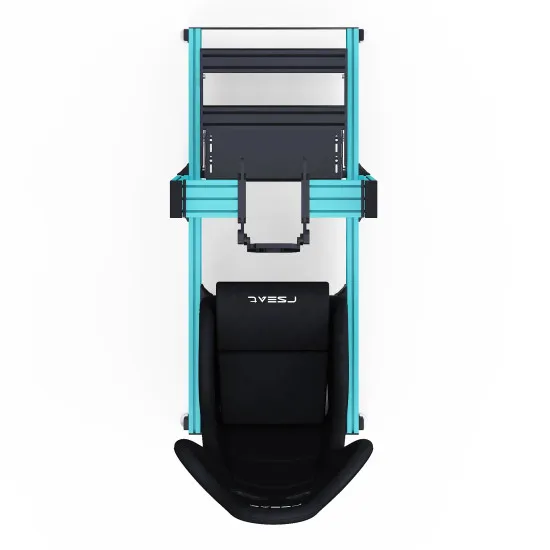 RSeat A1 Pro GT светло син кокпит