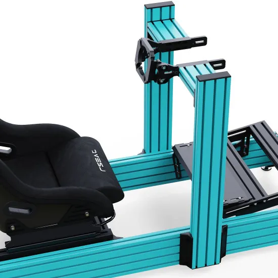 RSeat A1 Pro GT светло син кокпит