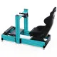RSeat A1 Pro GT светло син кокпит