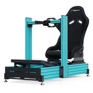 RSeat A1 Pro GT светло син кокпит