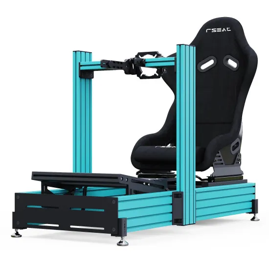 RSeat A1 Pro GT светло син кокпит