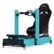 RSeat A1 Pro GT светло син кокпит