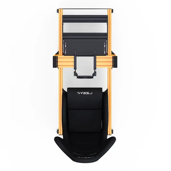 RSeat A1 Pro GT оранжев кокпит