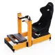 RSeat A1 Pro GT оранжев кокпит