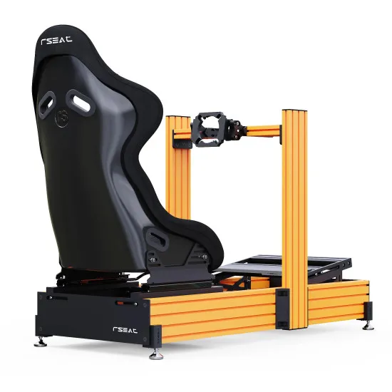RSeat A1 Pro GT оранжев кокпит