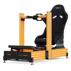 RSeat A1 Pro GT оранжев кокпит