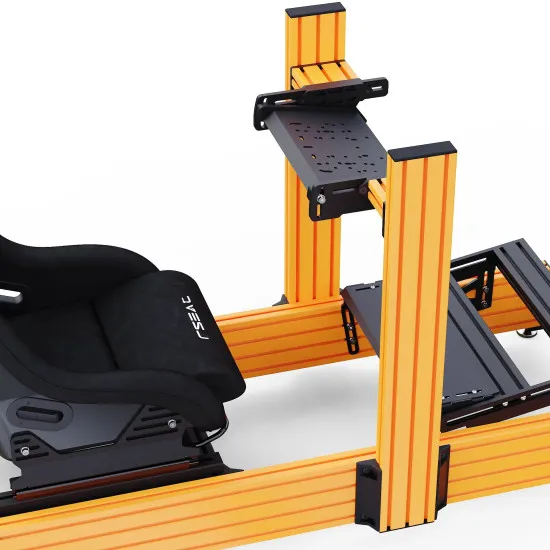 RSeat A1 Pro GT оранжев кокпит