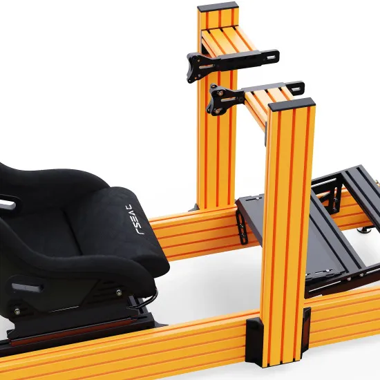 RSeat A1 Pro GT оранжев кокпит
