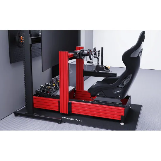 RSeat A1 Pro GT червен кокпит