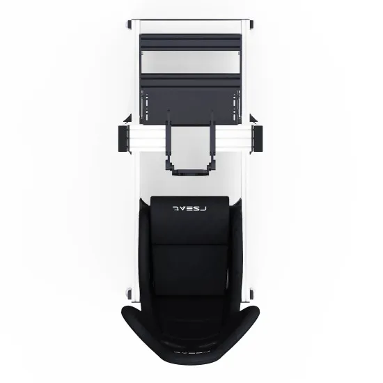 RSeat A1 Pro GT бял кокпит