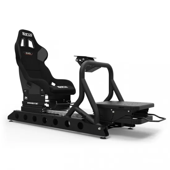 RSeat P1 - Черен + Sparco EVO седалка