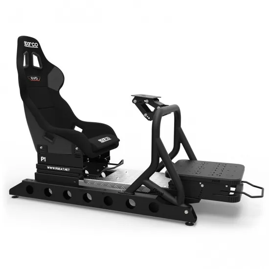 RSeat P1 - Черен + Sparco EVO седалка