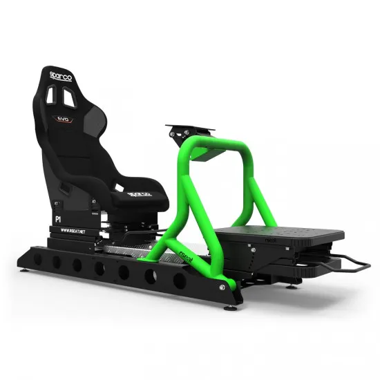 RSeat P1 - Зелен + Sparco EVO седалка