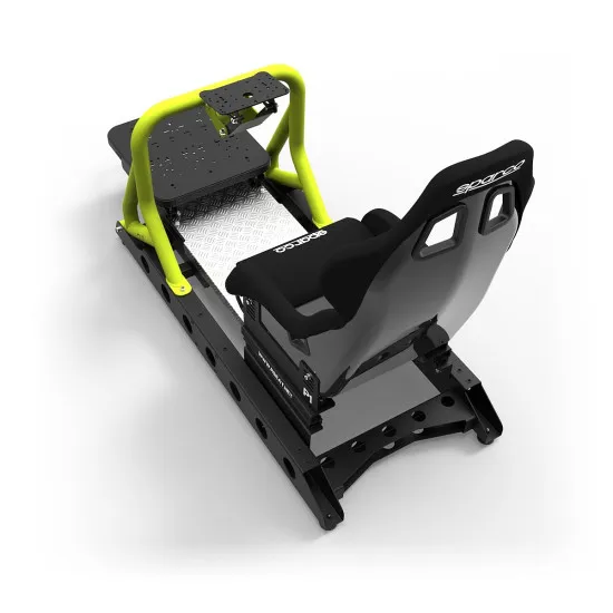 RSeat P1 - Жълт + Sparco EVO седалка