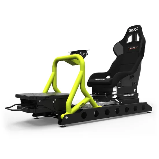 RSeat P1 - Жълт + Sparco EVO седалка
