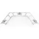 RSeat TX90 White - Стойка за три екрана от 65 до 90 инча