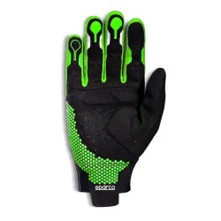 Sparco HYPERGRIP+ Ръкавици - Черно и зелено