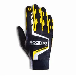 Sparco HYPERGRIP+ Ръкавици - Черно и жълто