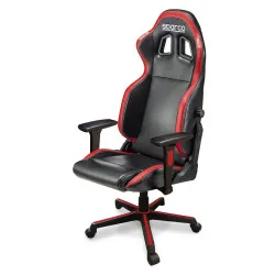 Sparco Icon Гейминг / Офис Стол - Черен / Червен