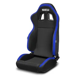 Sparco R100 - Сгъваема седалка - Черно и синьо