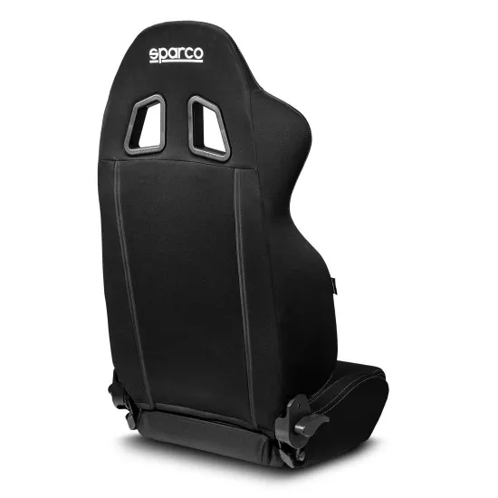 Sparco R100 - Сгъваема седалка - Черно и сиво