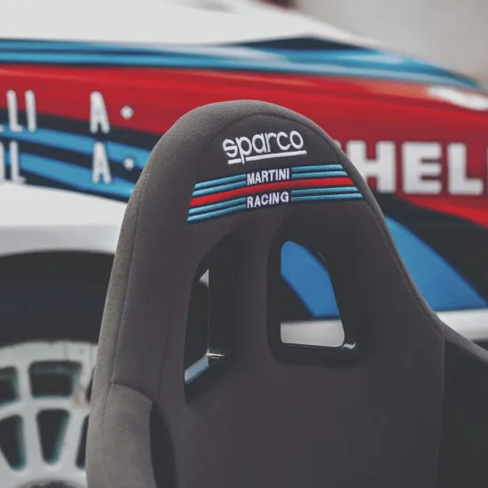 Sедалка Sparco PRO 2000 QRT Martini Racing - Сива