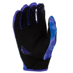 Fly Racing Kinetic Blur Gloves - Blue / Navy