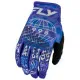 Fly Racing Kinetic Blur Gloves - Blue / Navy