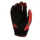 Fly Racing Kinetic Blur Gloves - Red / Maroon
