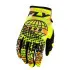 Fly Racing Kinetic Blur Gloves - White / Hi - Vis / Orange
