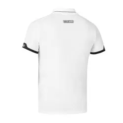 Sparco Polo Zip MY2024 - Бял