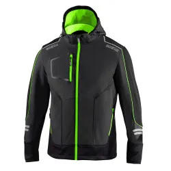 Sparco Soft-Shell Tech York - Сиво / Зелено