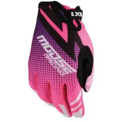 Moose Racing SX1 Pink / Purple - Детски ръкавици