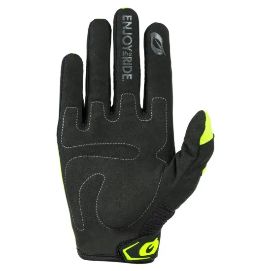 O'Neal Element Racewear V.24 Детски ръкавици - Black / Neon Yellow