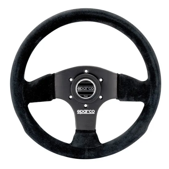 Sparco 300 велурен волан - черен