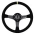 Sparco 345 Suede Steering Wheel - Black