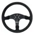 Sparco 375 велурен волан - черен