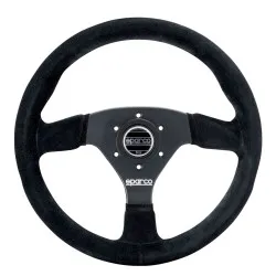 Sparco 383 велурен волан - черен