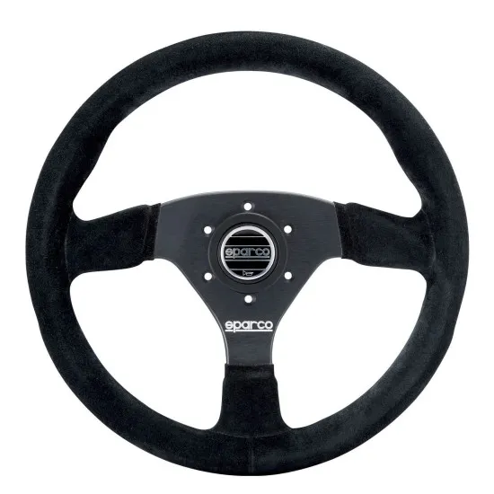 Sparco 383 велурен волан - черен