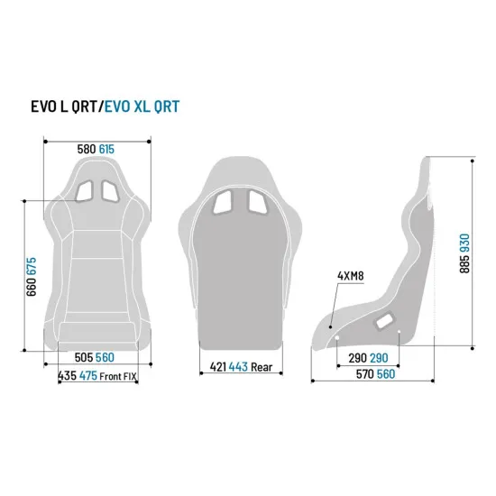 Sparco EVO XL Carbon Седалка FIA 8855-1999