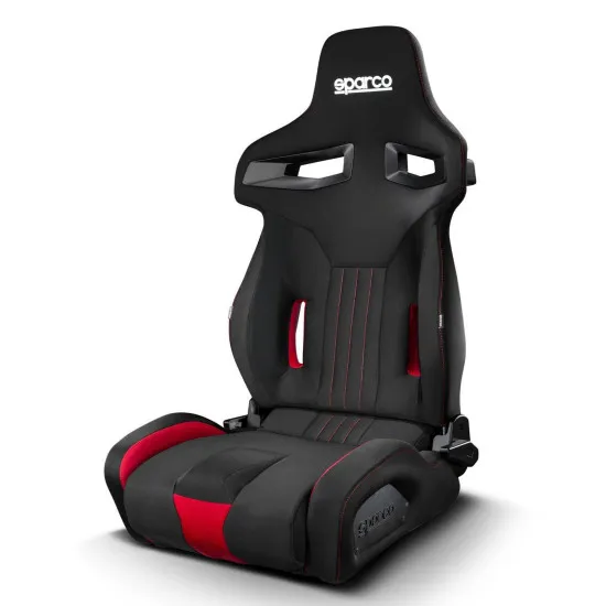 Sparco R333 Седалка - Черен / Червен