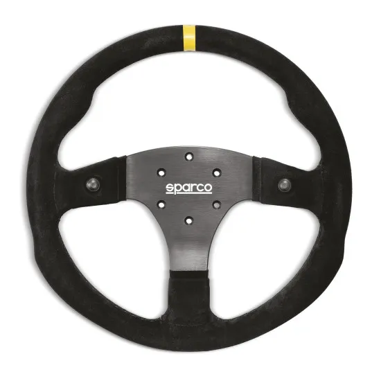 Sparco R350 велурен волан с бутони